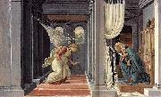BOTTICELLI, Sandro The Annunciation fd oil painting on canvas